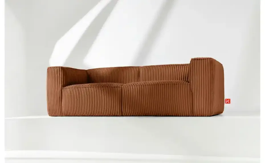 KONSIMO Einzelsofa Ferox | Dunkelorange | Möbel Höffner