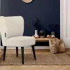 KONSIMO Sessel Appa | Schwarz, Creme | Möbel Höffner