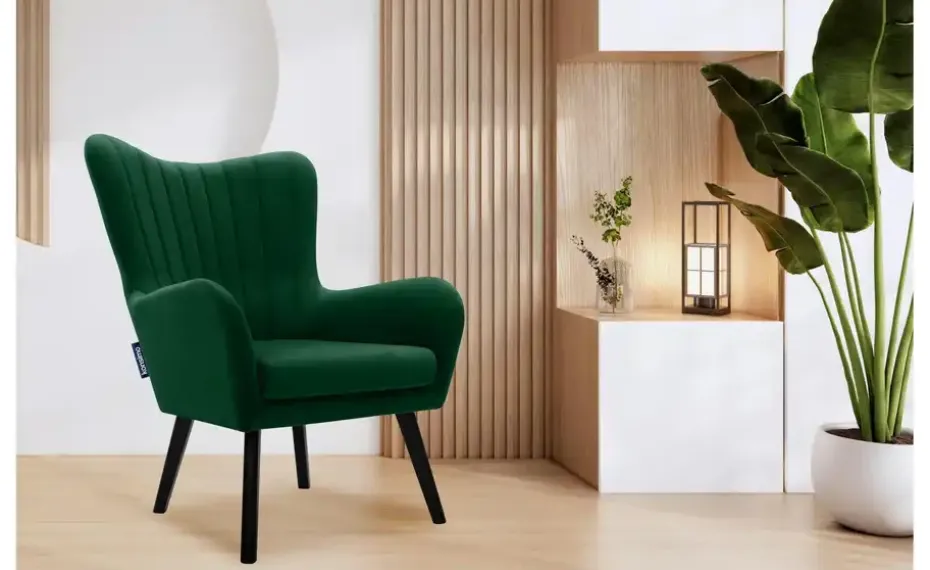 KONSIMO Sessel Gadi | Dunkelgrün | Möbel Höffner