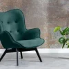 KONSIMO Sessel Glori | Blau | Möbel Höffner