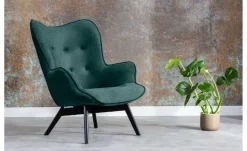KONSIMO Sessel Glori | Blau | Möbel Höffner