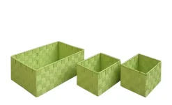 Korbset, 3-teilig | Grün | Möbel Höffner