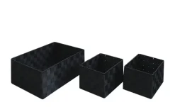 Korbset, 3-teilig | Schwarz | Möbel Höffner