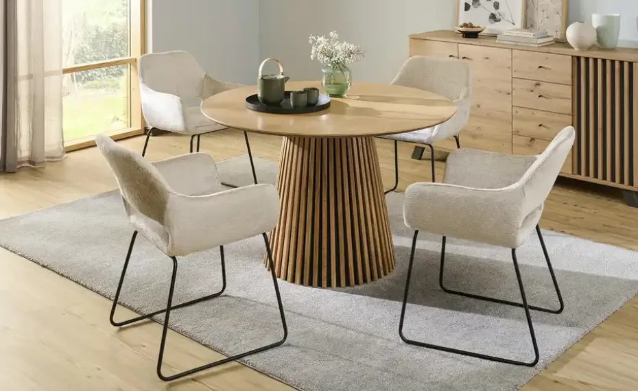 Kufenstuhl Till | Beige | Möbel Höffner