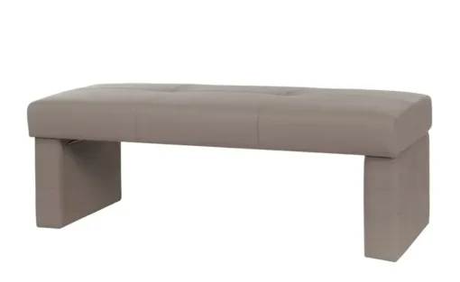 Kunstleder-Bank Seta | Schlamm, 130 cm | Möbel Höffner