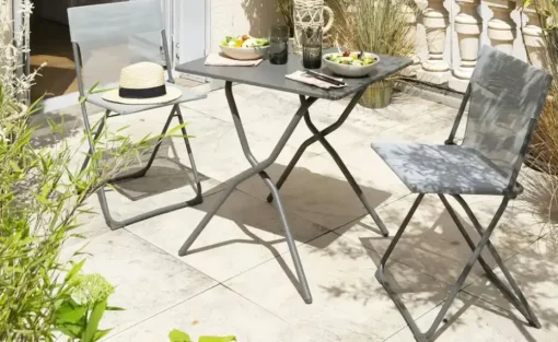 Lafuma Klapptisch Balcony | Grau | Möbel Höffner