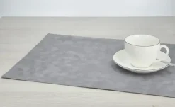 LAVIDA Platzset | Grau, silberfarben | Möbel Höffner