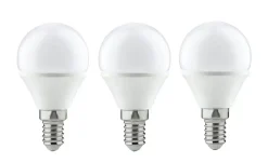 LED 3-er Pack, Tropfen E14 4W, 250lm, 2700K | Höffner