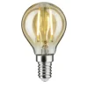 LED Vintage Tropfen E14/ 2W gold | Möbel Höffner