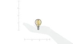 LED Vintage Tropfen E14/ 2W gold | Möbel Höffner
