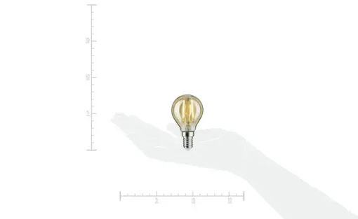 LED Vintage Tropfen E14/ 2W gold | Möbel Höffner