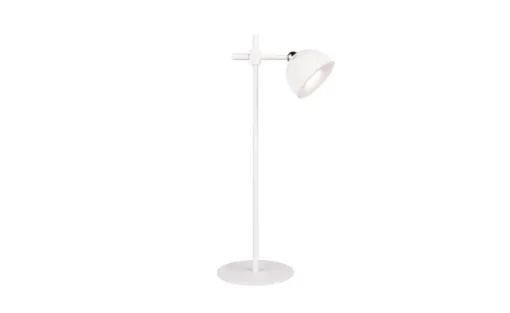 LED-Akkutischleuchte | Weiß, matt | Möbel Höffner