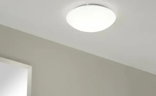 LED-Bad-Deckenleuchte, weiß, mit Sternendekor | Höffner