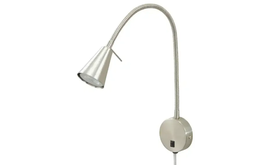 LED-Bettleuchte, Nickel-matt | Möbel Höffner