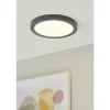 LED-Deckenleuchte, rund, dunkelgrau | Dunkelgrau, Weiß, matt