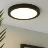 LED-Deckenleuchte, rund, schwarz | Schwarz, Weiß, matt