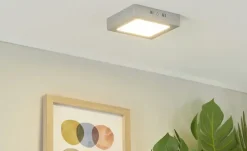 LED-Panel, chrom matt ´klein ´ | Möbel Höffner