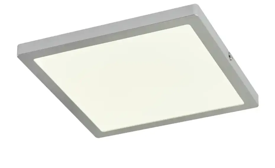 LED-Panel, chrom-matt, eckig | Möbel Höffner
