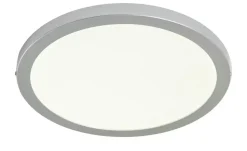 LED-Panel, chrom-matt, rund | Möbel Höffner