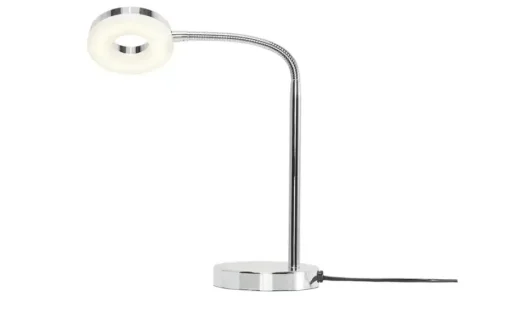 LED-Schreibtischleuchte, 1-flammig, chromfarben | silberfarben, verchromt, lackiert
