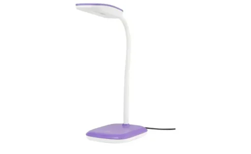 LED-Schreibtischleuchte, 1-flammig, lila | Lila/Violett, lackiert