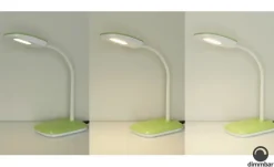 LED-Schreibtischleuchte, 1-flammig, grün | Grün, lackiert