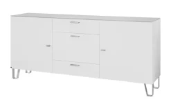 LEONARDO Sideboard Cube | Weiß | Möbel Höffner