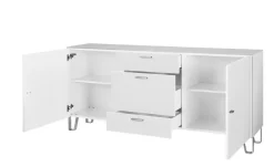 LEONARDO Sideboard Cube | Weiß | Möbel Höffner
