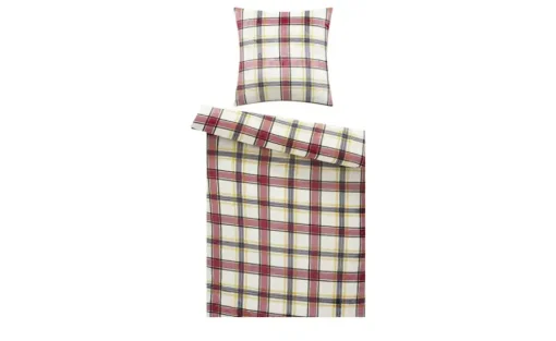 levelone Flanell-Fleece Bettwäsche Cozy Check | Höffner