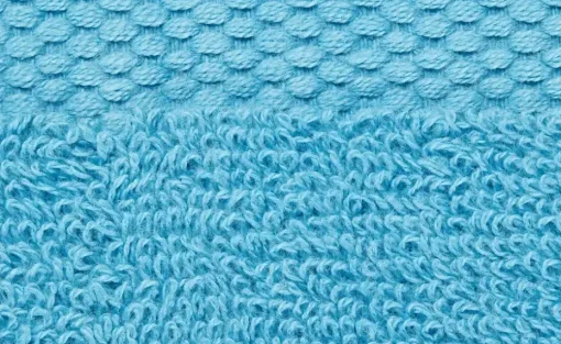 levelone Gästehandtuch Bubble | Türkis, 30x50 cm