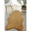levelone Kunstfell Baby Bunny | 40x57 cm, Kupferfarben