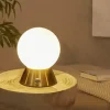 levelone LED-Tischleuchte, 1-flammig, messing-matt
