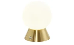 levelone LED-Tischleuchte, 1-flammig, messing-matt