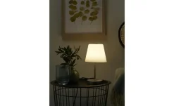 levelone LED-Tischleuchte, 1-flammig, Nickel-matt | matt, silberfarben