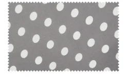 levelone Microfaser Bettwäsche Polka Dot | Dunkelgrau