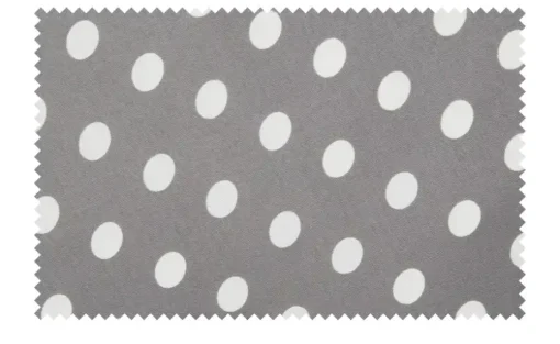levelone Microfaser Bettwäsche Polka Dot | Dunkelgrau