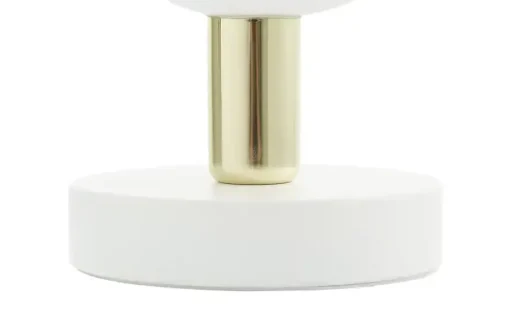 levelone Tischleuchte, 1-flammig, messing-antik