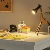 levelone Tischleuchte 1-flg.schwarz/Holz | Höffner