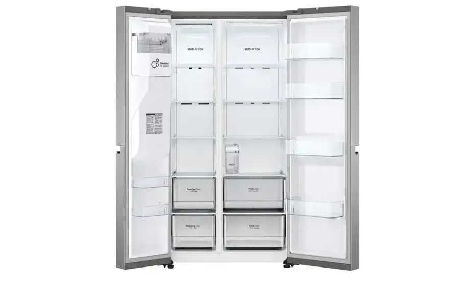 LG Electronics Side by Side GSLV71PZTD | Möbel Höffner