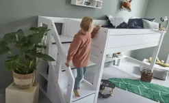 Lifetime Halbhohes Bett mit Treppe | Möbel Höffner