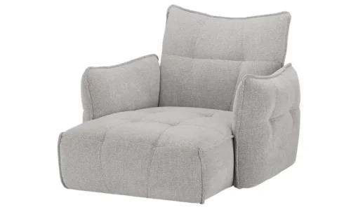 Longchair Jeaneva | Hellgrau | Möbel Höffner