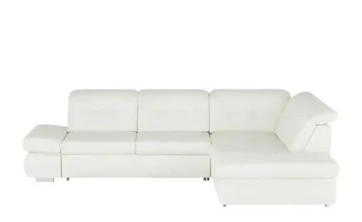 Lounge Collection Ecksofa Leder Spencer | Weiß, rechts