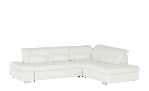 Lounge Collection Ecksofa Leder Spencer | Weiß, rechts