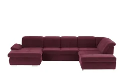 Lounge Collection Wohnlandschaft Mikrofaser Affair | Bordeauxrot, rechts