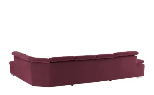 Lounge Collection Wohnlandschaft Mikrofaser Affair | Bordeauxrot, rechts