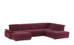 Lounge Collection Wohnlandschaft Mikrofaser Affair | Bordeauxrot, rechts