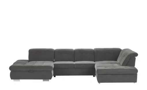 Lounge Collection Wohnlandschaft mit verschiedenen Funktionen Spencer | Grau, rechts