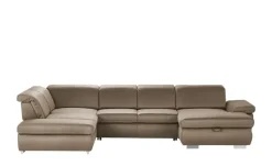Lounge Collection Wohnlandschaft  mit verschiedenen Funktionen Amanda | Braun, links