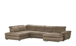 Lounge Collection Wohnlandschaft  mit verschiedenen Funktionen Amanda | Braun, links