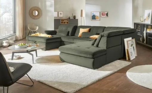 Lounge Collection Wohnlandschaft Spencer | Khaki, rechts
